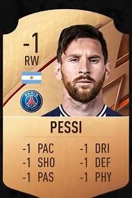 Image result for Messi FIFA 12 Card