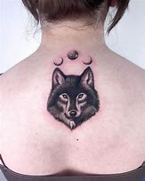 Image result for Wolf Back Tattoo Men