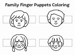 Image result for Family Finger Puppets