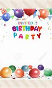 Image result for Birthday Invitation Clip Art