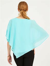 Image result for Chiffon Cape Blouse Shopee With