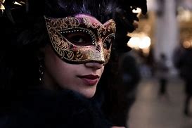 Image result for Side View Venetian Mask