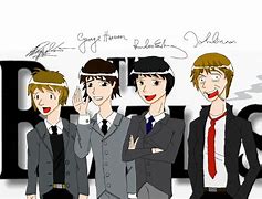 Image result for Beatles Anime