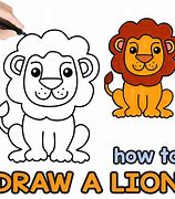 Image result for Simple Rainbow Lion