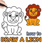 Image result for How to Draw a Space Lion