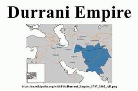 Image result for Durrani Empire Map