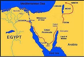 Image result for Sinai Ancient Egypt Map