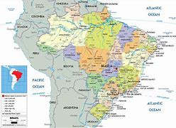 Image result for Mapa Del Brasil