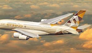 Image result for Etihad Plane