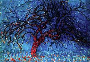 Image result for Mondrian Red Tree