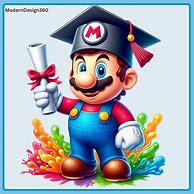 Image result for Mario Graduation