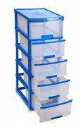 Image result for Plastic Storage Cabinet with Drawers