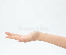 Image result for Hand Facing Up Drawing