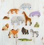 Image result for Wooden Jungle Animals