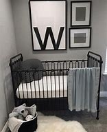 Image result for Black Baby Crib