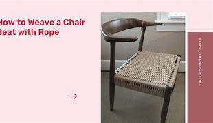 Image result for How to Weave a Cane Chair Seat