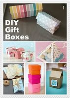 Image result for DIY Gift Boxes