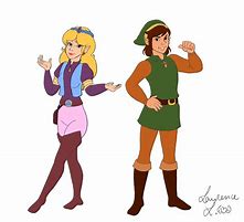 Image result for Legend of Zelda Cartoon Link