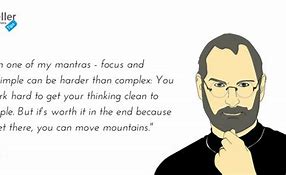 Image result for Steve Jobs Simplicity Quote