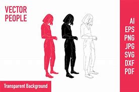 Image result for Flat Vector People Women