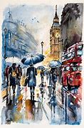 Image result for 1800s London Painting