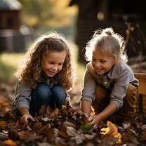 Image result for Baby Playing Outside Fall