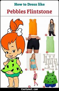 Image result for Pebbles Flintstone Halloween Costume