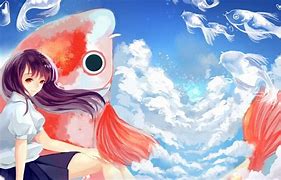 Image result for Female Fish Anime