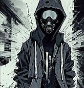 Image result for Anime Boy with Gas Mask