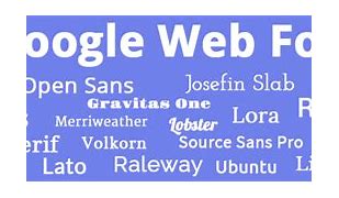 Image result for Google Web Fonts