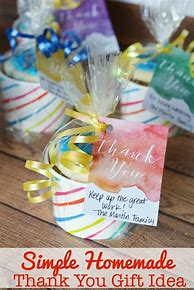 Image result for Easy Homemade Thank You Gifts