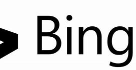 Image result for Bing Logo Black and White