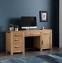 Image result for Oak Computer Desk