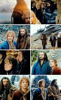 Image result for Thorin Oakenshield and Bilbo Baggins