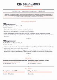 Image result for Ai CV Template