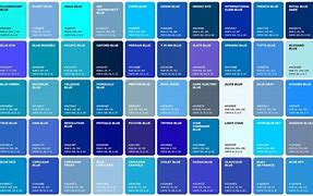 Image result for 100 Shades of Blue