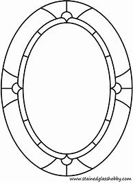 Image result for Stained Glass Frame Pattern