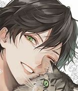 Image result for Anime Boy with Green Eyes