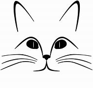 Image result for Cartoon Cat Face Clip Art