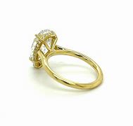 Image result for Pear-Shaped Yellow Gold Engagement Ring