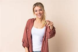 Image result for Blonde Woman Pointing in Shock