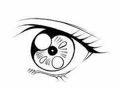 Image result for Anime Eyes Drawing Line Art