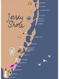 Image result for New Jersey Beach Map