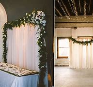 Image result for Wedding Backdrops Pipe and Drape