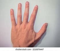 Image result for Hand Facing Down Blue