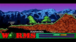 Image result for Worms Video Game