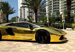 Image result for Gold and Diamond Lamborghini