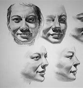 Image result for Human Face Sketch