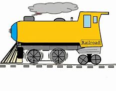 Image result for Yellow Train Clip Art