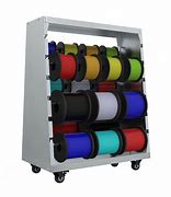 Image result for Wire Spool Rack Cart